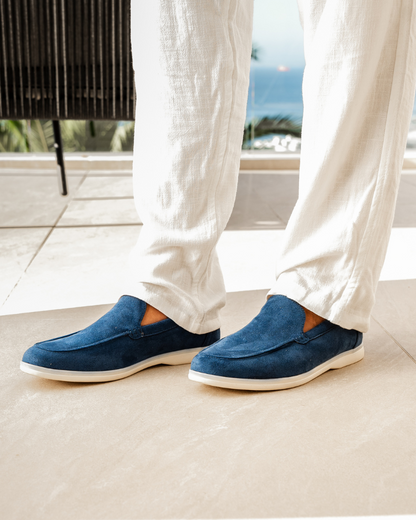 Maison Suede Loafers