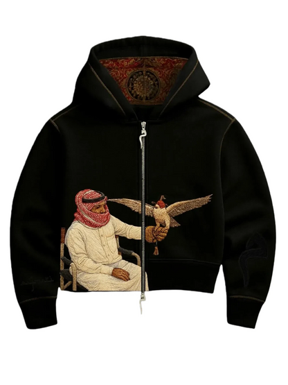 The Arabic Falcon Zipper