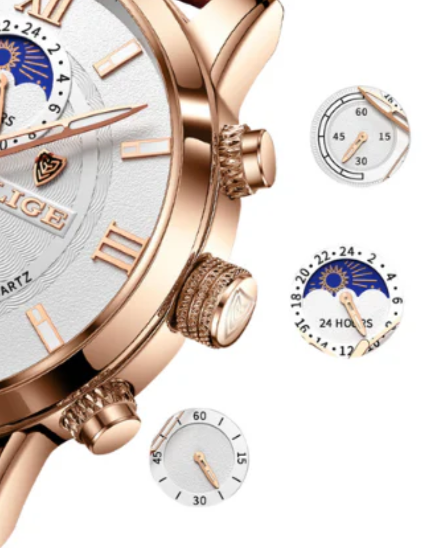 St Moritz Klassiek Horloge