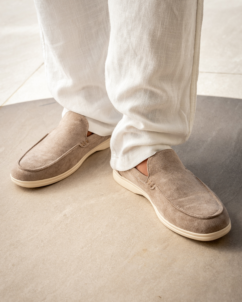 Maison Suede Loafers