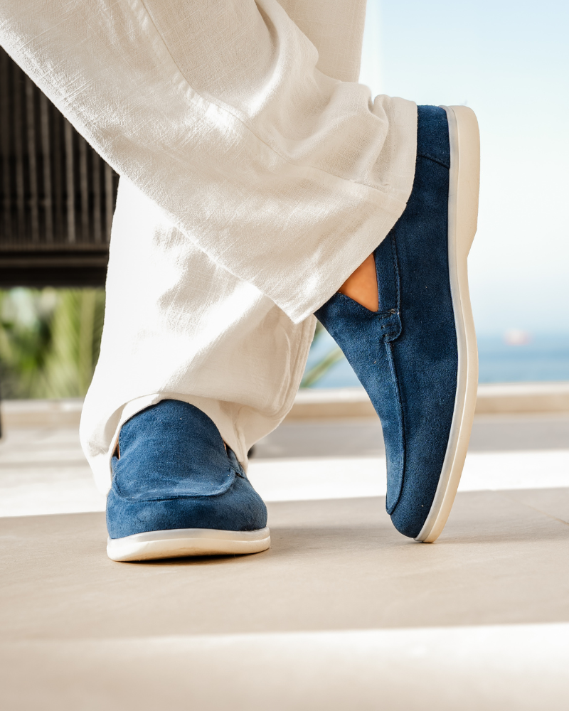 Maison Suede Loafers
