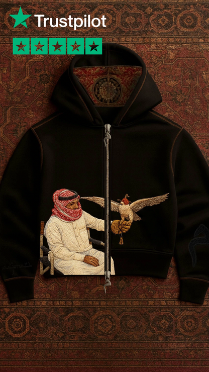 The Arabic Falcon Zipper