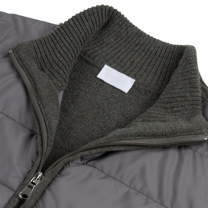 Heren cardigan vest