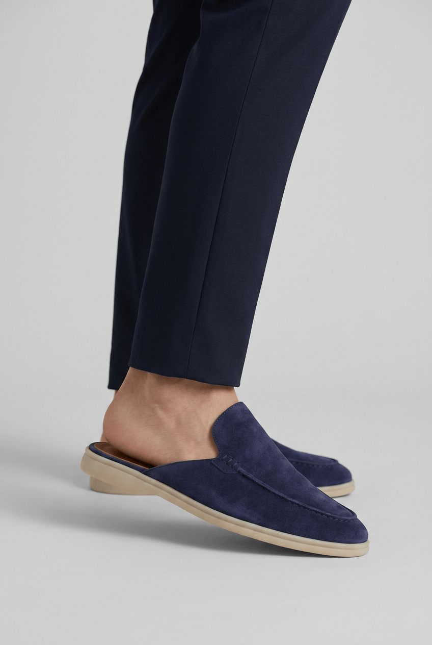 Suede Mules