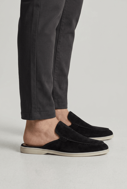 Suede Mules
