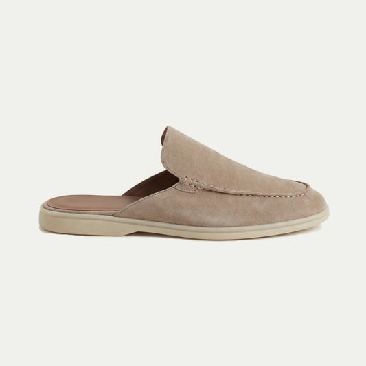 Suede Mules