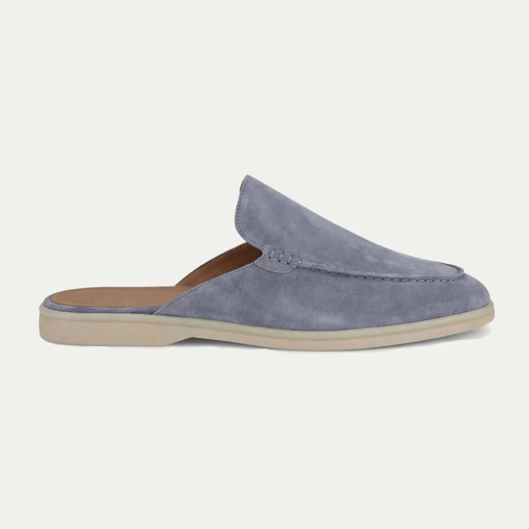 Suede Mules