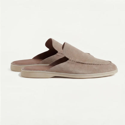 Suede Mules