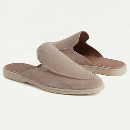 Suede Mules