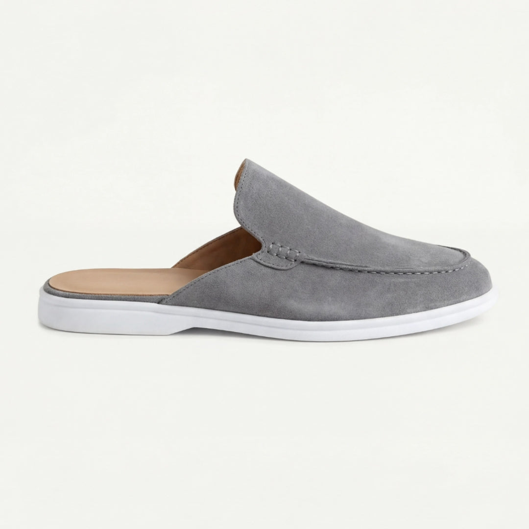 Suede Mules